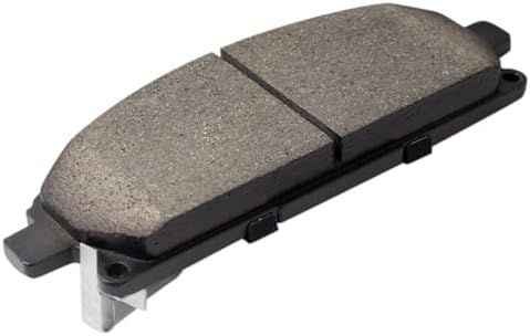 TRQ Front Brake Pads Ceramic Hardware Wear Sensor