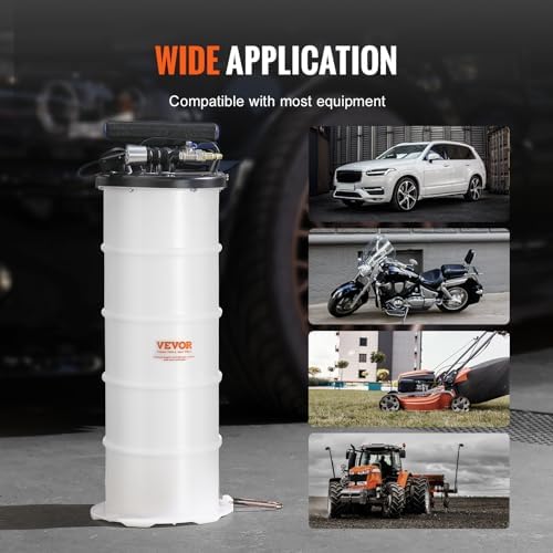 VEVOR 6.5L Pneumatic/Manual Oil Extractor Pump, Fluid Extractor Pump - Image 6