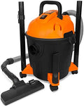 WEN VC4710 10-Amp 5-Gallon Portable HEPA Wet/Dry Shop Vacuum and Blower with 0.3-Micron Filter, Hose, and Accessories,Orange by WEN