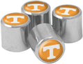 NCAA Tennessee Volunteers Metal Tire Valve Stem Caps, 4-Pack