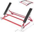 VEVOR Portable Car Lift, 4400 lbs Capacity, Heavy Duty Steel Quick Lift with 23" Max Height, Adjustable Width and Wheels, Manual Lifting for Cars, Compact SUVs, Mini Trucks, Home Garage or Shop Use by VEVOR