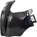 TRQ Front Left Rearward Inner Fender Liner Black Drivers Side
