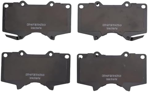 TRQ Front Brake Pads Ceramic Hardware
