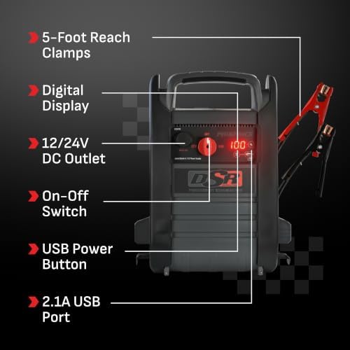 Schumacher Electric Car Battery Jump Starter & Power Station, DSR166 - Image 6