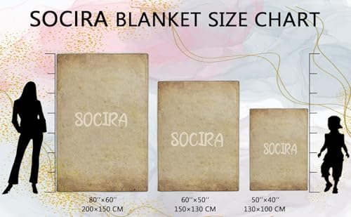 Socira Birthday Blanket for Mom & Women - Mother's Day Gift from Daughter & Son - Funny Gag Gift - 50"X40" Small - Image 7