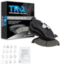 TRQ Front Brake Pads Ceramic Hardware