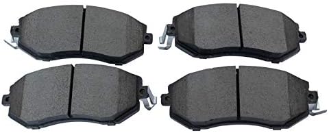 TRQ Premium Posi Ceramic Brake Pad Front Set