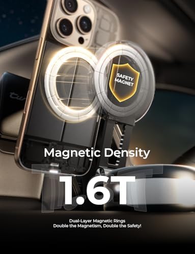 LISEN for iPhone 17 Electric Suction Cup Phone Mount, Vacuum Electric Suction Cup Phone Mount, for MagSafe Magnetic Suction Mount for iPhone 16/15/14/13/12,Black Kits