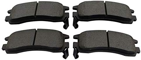TRQ Rear Posi Ceramic Brake Pad Kit Set