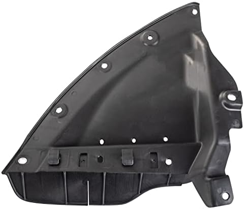 TRQ Front Left Inner Fender Liner Black Drivers Side