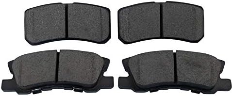 TRQ Rear Posi Ceramic Brake Pad Kit Set