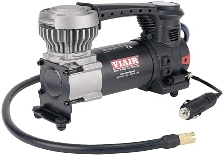 VIAIR 85P/00085 Portable Tire Inflator, 12V Air Compressor for Cars & SUVs by VIAIRCORPORATION