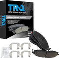 TRQ Front Brake Pads Ceramic Hardware