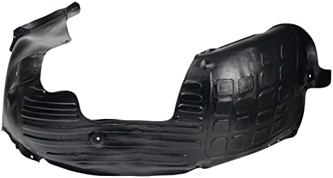 TRQ Front Left Inner Fender Liner Black Drivers Side