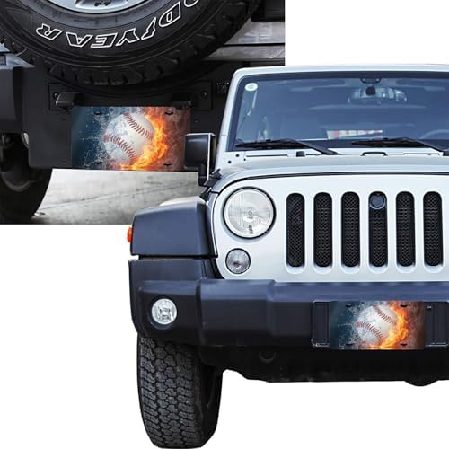 Baseball Ice Fire Front License Plate 6" * 12" for Women