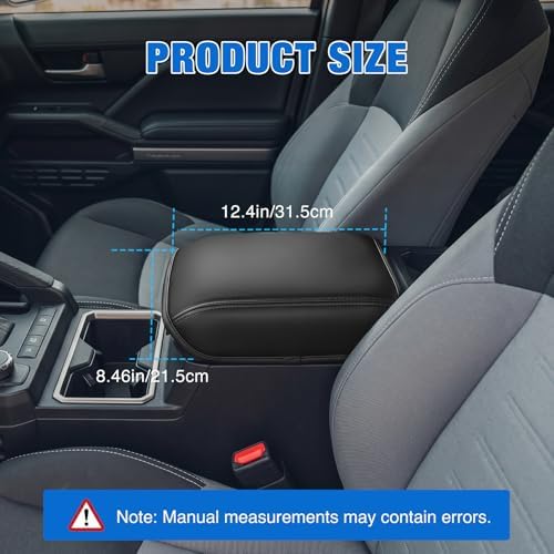 Nilight Center Console Cover Fit for Toyota Tacoma 2024 2025 2026 Armrest