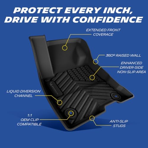 Michelin Vehicle Mats for 2022-2026 Ford Maverick Hybrid (3 Piece)