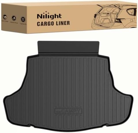 Nilight Cargo Mat for Toyota Camry 2018-2026 & Avalon 2019-2022