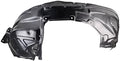 TRQ Front Left Inner Fender Liner Black Drivers Side