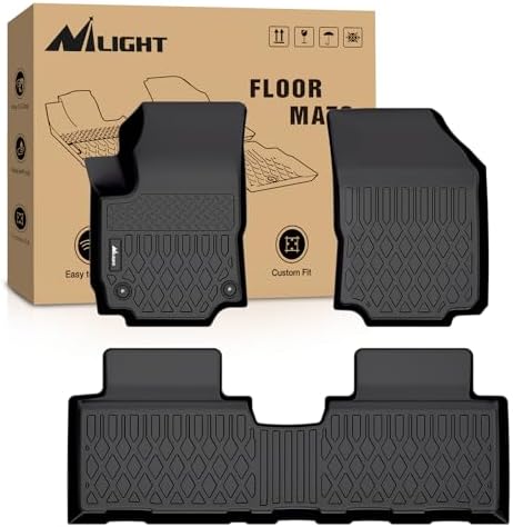 Nilight TPE Floor Mats for Chevy Equinox GMC Terrain
