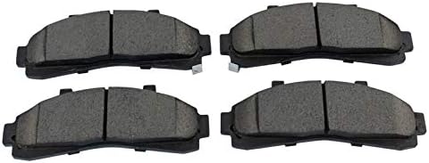 TRQ Front Brake Pads Ceramic Hardware