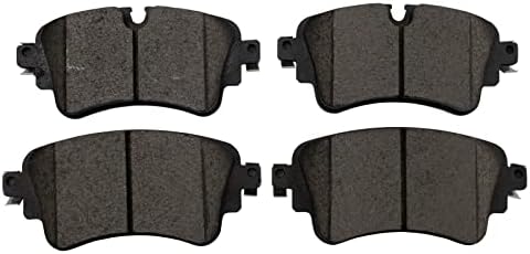 TRQ Rear Ceramic Brake Pad Set