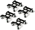TUFFIOM 6000LBS Car Dolly Set of 4,Anti-Deformation for Vehicle Moving by TUFFIOM
