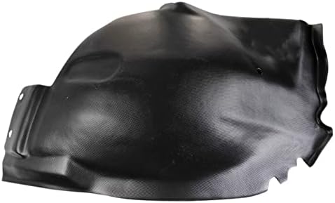 TRQ Front Left Rearward Inner Fender Liner Black Drivers Side