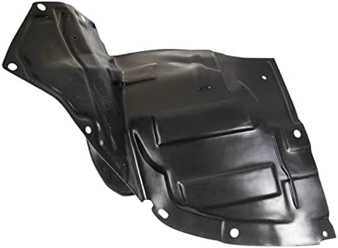 TRQ Front Left Inner Fender Liner Black Drivers Side