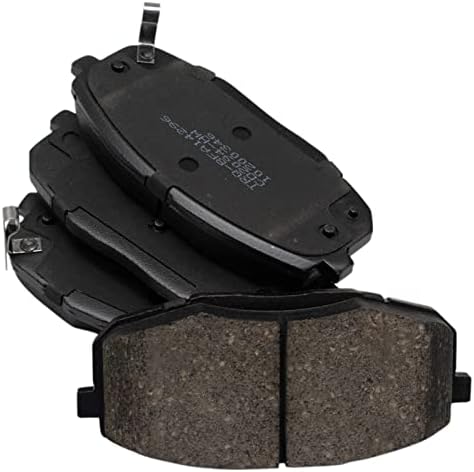 TRQ Front Ceramic Brake Pad Set