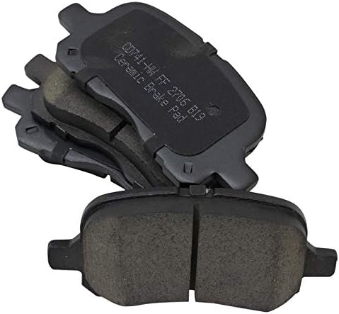 TRQ Front Brake Pads Ceramic Hardware