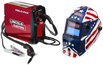 Lincoln Electric Weld-Pak 90i MIG MIG/Flux-Cored Wire Feeder Welder and Patriot Auto Darkening, Variable Shade Welding Helmet Combo Pack, K5387-10 - Image 6