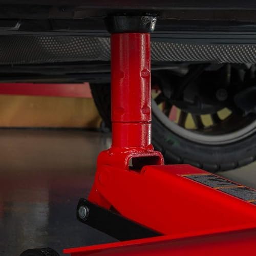 Big RED 3 Ton Hydraulic Trolley Service/Floor Jack with Extra Saddle - Image 7