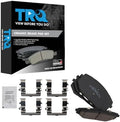 TRQ Front Ceramic Brake Pad Set