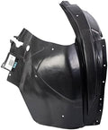 TRQ Front Right Rearward Inner Fender Liner Black Passenger Side