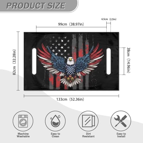 Yewattles Golf Cart Seat Cover Portable Club Car Seat Towel Universal Fit 2-Seat Golf Cart - Image 5