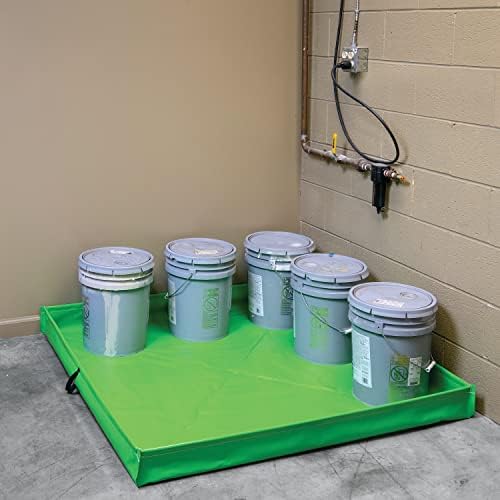 PIG Containment Tray - Collapsible Utility Tray - 48” W x 48” L x 4.75” H - PM50786 - Image 3