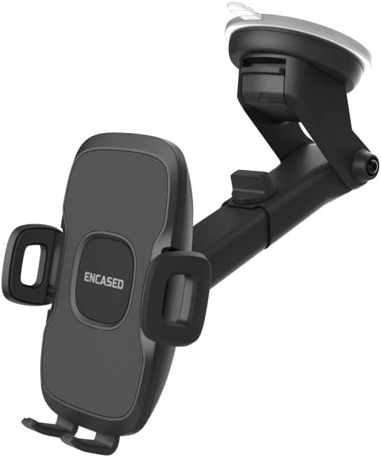 Encased Car Phone Mount, Works with Motorola Models (Moto G Power, G Stylus, Moto G Pure, G Play) Case Friendly Phone Holder for Car (Window, Dash Mounts)