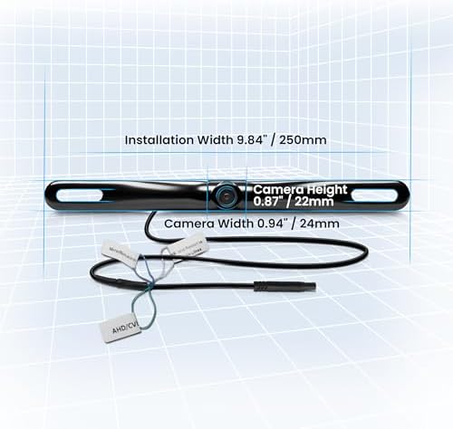 BOSS Audio Systems LPCB36 Rearview License Plate Backup Car Camera