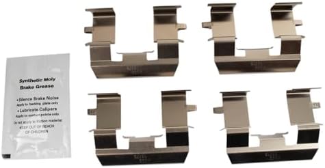 TRQ Front Ceramic Brake Pad Set