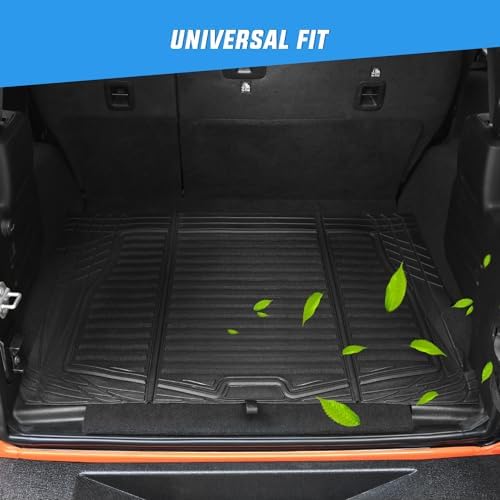 Nilight Rubber Cargo Mats for Cars Trucks SUVs