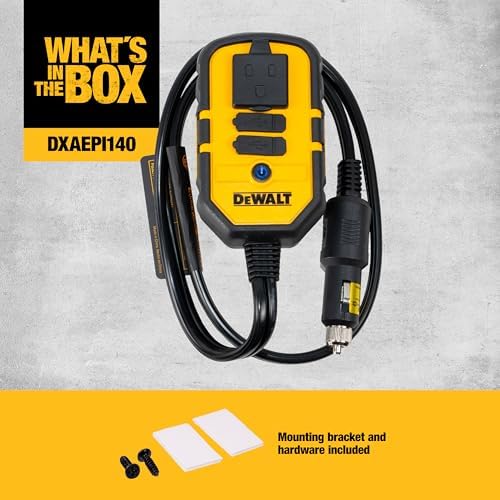 DEWALT DXAEPI140 Power Inverter for Vehicles - Image 6