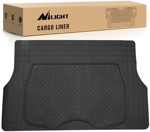 Nilight Rubber Cargo Mats for Cars Trucks SUVs