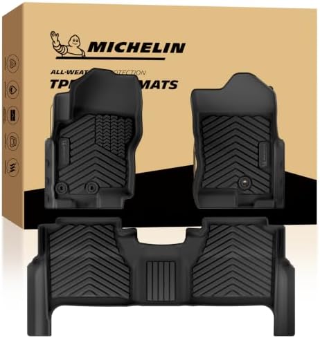 Michelin Vehicle Mats for 2009-2021 Nissan Frontier Crew Cab (3 Piece)