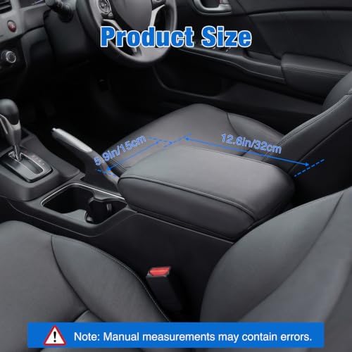 Nilight Center Console Cover for Honda Civic 2012-2015 Car Armrest Cushion