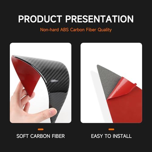 Steering Wheel Decals for Audi A4 B8 2008-2015 / A5 2012-2016 Accessories Carbon Fiber Interior Stickers