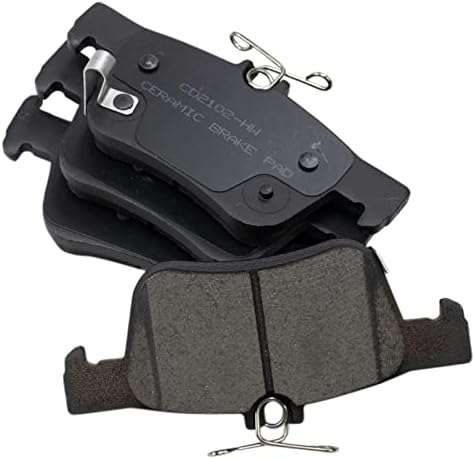 TRQ Rear Ceramic Brake Pad Set