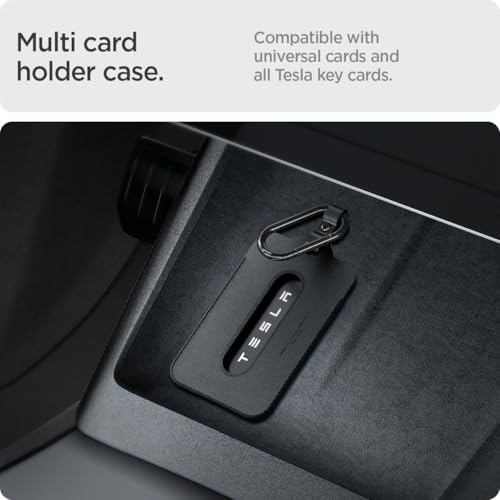 Spigen Key Card Holder Case for Tesla Model Y/S/3/X - 2 Pack