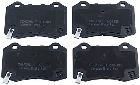 TRQ Brake Pads Ceramic