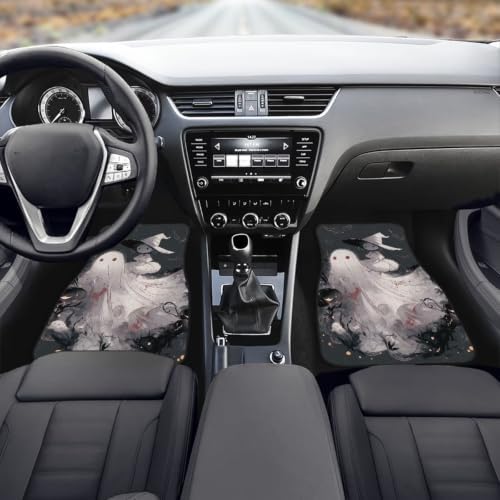 Halloween Floor Mats for Cars 4 Pcs